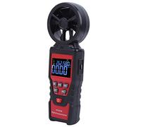 TYTOGE Anemómetro Digital Portátil HT625B, Medidor de Velocidad de Flujo de Aire, Probador de Temperatura y Humedad con Retroiluminación, Tamaño Mini para Generación de Energía Eólica,