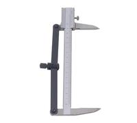 TYTOGE Calibrador Deslizante, Cromado No Brillante Tratamiento Térmico General Calibrador a Vernier Diseño Ergonómico para Carpintería