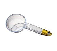 TYTOGE Cuchara para Porción de Arroz, Cuchara Medidora de Arroz, Largo, Luz Simple, 180 Ml, Plástico Resistente para Baño (Transparente)