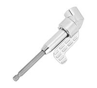 TYTOGE Destornillador de de 105 Grados, Adaptador de Casquillo de | Aleación de cromo-vanadio, compatible con taladro eléctrico, flexible a 105 grados