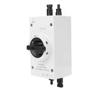 TYTOGE Interruptor Seccionador CC para Sistemas Fotovoltaicos (Aai) | IP66 impermeable, diseño compacto, material retardante de llama, adecuado para vehículos recreativos y embarcaciones,