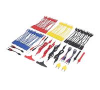 TYTOGE Kit de Cables de Prueba de Terminal de Multímetro, Respuesta de Medición Rápida Kit de Cables de Prueba Versátil PVC Suave Sin Rotura Portátil 380 V para Pruebas Industriales