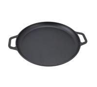 TYTOGE Sartén Plana para Panqueques, Sartén Plana Multifuncional de Hierro Fundido para Cocinar (30cm)