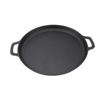 TYTOGE Sartén Plana para Panqueques, Sartén Plana Multifuncional de Hierro Fundido para Cocinar (35cm)