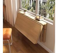 TYYCKJ Mesa Plegable de Pared con alas abatibles - Mesa de Comedor de Madera Maciza Que Ahorra Espacio para Cocina, Sala de Estar o Restaurante (40x60cm / 16x24in) Espacios pequeños