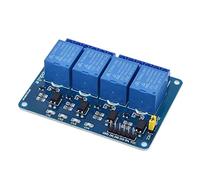 TZT 5V 12V1 2 4 6 Módulo de relé 8 canales con salida optoacoplador 1 vías(5v 4 Channel Relay)