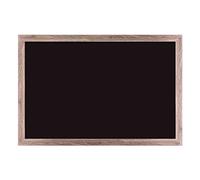 U Brands Pizarra magnética de 91 x 61 cm con marco de madera rústica, superficie mate premium, montaje en pared vertical u horizontal, perfecto para escuela, oficina, hogar, cocina, tablero escolar