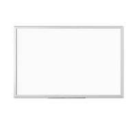 U Marcas magnético Junta de borrado en seco valor Starter Pack, 35 x 23 pulgadas, marco aluminio plateado, color blanco S2' - 4'