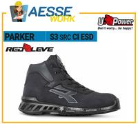 U Potencia Zapatos Altos Antinfortunische de Trabajo UPOWER Parker S ESD S3S Ci