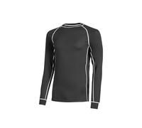 U-Power ALPIN, camiseta clásica ajustada, ropa de trabajo para hombre, cuello redondo, manga corta, cómoda, informal, ropa de verano - Black Carbon L