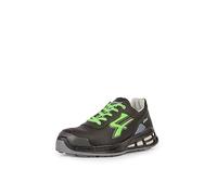 U Power - Botas de Seguridad de Trabajo, Modelo Jago S ESD S3s Ci FO SR, Puntera antiperforación no Metal, Unisex, Adulto, Negro Verde Fluo, 39 EU