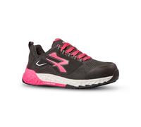 U-Power Brienne - Zapatos de Seguridad Profesionales S1PS HI HRO FO SR, Unisex Adulto, Negro Fucsia, Talla 36 EU