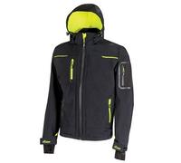 U-POWER Chaqueta U-Tex Space con membrana, negro, talla M