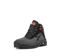 U-Power Zapatos de seguridad altos Domination RL1E144 Gore-Tex antiabrasión S3 WR CI SRC 41 Negro