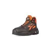 U-Power Zapatos de seguridad Kreed RL1E164 ESD S3 CI SRC Hidrófugos Negro/Naranja EUR 40