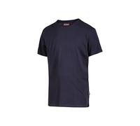 U-POWER DON'T WORRY... BE HAPPY! Camiseta de Trabajo Fiyi Deep Blue, Paquete de 5 Unidades