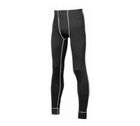U-Power EDELWEISS, Ropa interior para hombres, Leggings de capa base de compresión graduada, Blizzard, Tela cómoda, Zona de comodidad para uso en el gimnasio- Black Carbon S