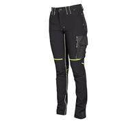 U-Power Pantalón FU258BC World Lady - Tejido 4 vías Stretch 86% Nylon/14% Spandex - Black Carbon M