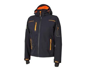 U-POWER | Giacca da Lavoro Uomo con Zip SPACE, in Softsheel, Idrorepellente, Traspirante e Antivento, 96% poliestere 4% spandex