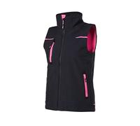 U-Power - Gilet de Travail Sans Manches pour Femmes Gris Violet Universe Lady M Gris/Violet