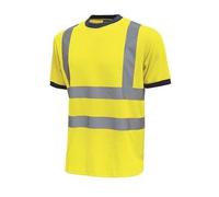 U-POWER HL165YF-XL - Camiseta alta visibilidad gama HI-LIGHT modelo MIST Yellow Fluo Conf=3 Pz Talla XL