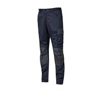U-POWER Meek - Pantalón (poliéster, algodón, talla S), color westlake blue