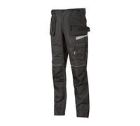 U-power - Pantalón de Trabajo TC Stretch con Dos Bolsillos flotantes - Gordon Asphalt Grey - PE126AG - U-Powe