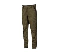 U-POWER | Pantaloni da Lavoro Uomo GUAPO, Slim Fit, con Ginocchiera, Elasticizzati e Resistenti, 98% cotone 2% spandex