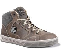 Upower SN10034-46, SN10014-40-Calzado de Seguridad Gama The Roar Modelo Lion S3 SRC Talla 47 Unisex Adulto, Marrón Beige, 46 EU