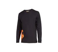U-POWER | T-Shirt da Lavoro Uomo Manica Lunga ALIEN, Slim-Fit, 100% cotone