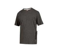 U-Power - Tee-shirt manches courtes gris foncé Slim ROAD 4XL Gris Foncé
