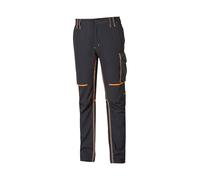 U-Power Pantalones cargo WORLD – Ajustados, múltiples bolsillos, elásticos, transpirable (DEEP BLUE)