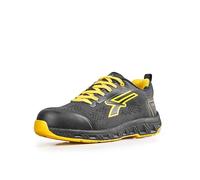 U-Power - Zapato de Trabajo de Seguridad línea Red Ego, Modelo Fitz ESD S1PS Hi HRO FO SR Artículo: RE20026, Negro y Amarillo., 48 EU