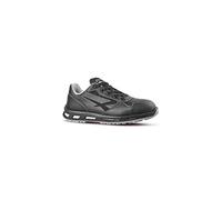 U-Power - Zapatos de Seguridad Bajos sin Metal Repelentes al Agua Linkin - Ambientes húmedos - S3 CI SRC, Negro, 41 EU
