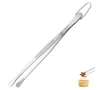 U-Taste Pinza de Cocina 20 cm, Acero Inoxidable 18/8, Punta Redondeada