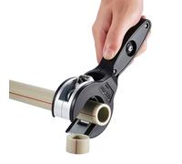 Uadme Cortatubos Cobre Trinquete para Cortar 6-23mm, Corta Tubos Aire Acondicionado, Pipe Cutter para Acero Inoxidable, Cobre, PVC, Aluminio