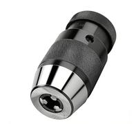 Uadme Portabrocas Taladro B16, 1/2" 1-13mm Portabroca sin Llave, Portabrocas Autobloqueante, para Taladradora de Columna, Fresadora, Torno