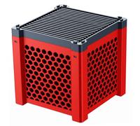 Uanqfegy Filtro de carbón Activado, Filtro de Canal de Agua de Panal para estanques Rojo