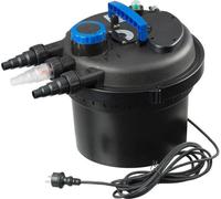 Ubbink BioPressure 6000 PlusSet, sistema de filtración para estanques, 9 vatios, con bomba