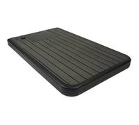 Ubbink Soporte de ducha solar con reserva de agua de 20 litros - Antracita