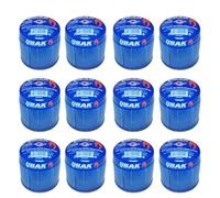 UBOON - Cartucho de Gas 190g con Limitador de Fugas - Bombona Perforable para Camping Gas - Calidad Garantizada
