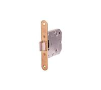 UCEM Cerrojo Redondo Paso+condena 50-HL-Llave Latón lacado
