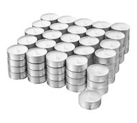 UD - Velas de Té Blancas - Pack 20/30/50/100/200/400/1000 Unidades | Precio Increíble y Larga Duración