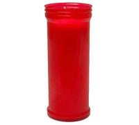UD - Velones Litúrgicos Rojos - Pack 6, 12 o 24 unidades, 3 tamaños disponibles