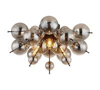 Globo Lighting Udo lámpara de techo 3x25 W negro-ahumado 15633DS