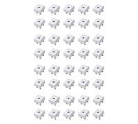 UDSKNV[KSL 40 PCS 50A 1000V Caja de Metal Rectificador de Puente de Diodos de una Sola Fase KBPC5010