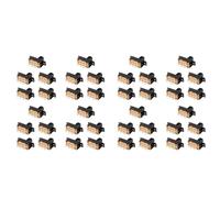 UDSKNV[KSL 40 Pcs SS22F25-G7 2 Posicion DPDT 2P2T Montaje en Panel Mini Interruptor Deslizante Soldadura Estiron
