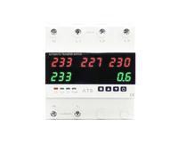 UDSKNV[KSL Protector de Sobretensión y Subtensión (ATS), Interruptor de Transferencia Automático, Selector de Fase, Limitador de Sobrecorriente de Potencia Ininterrumpida de 100 A.
