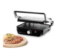 Ufesa Grill eléctrico Jaya 2000W – Sandwichera plancha/parrilla apertura 180° temp. regulable