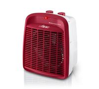 Ufesa Calefactor Termoventilador Persei – 2000W, 3 modos, 2 niveles, termostato regulable – Rojo
